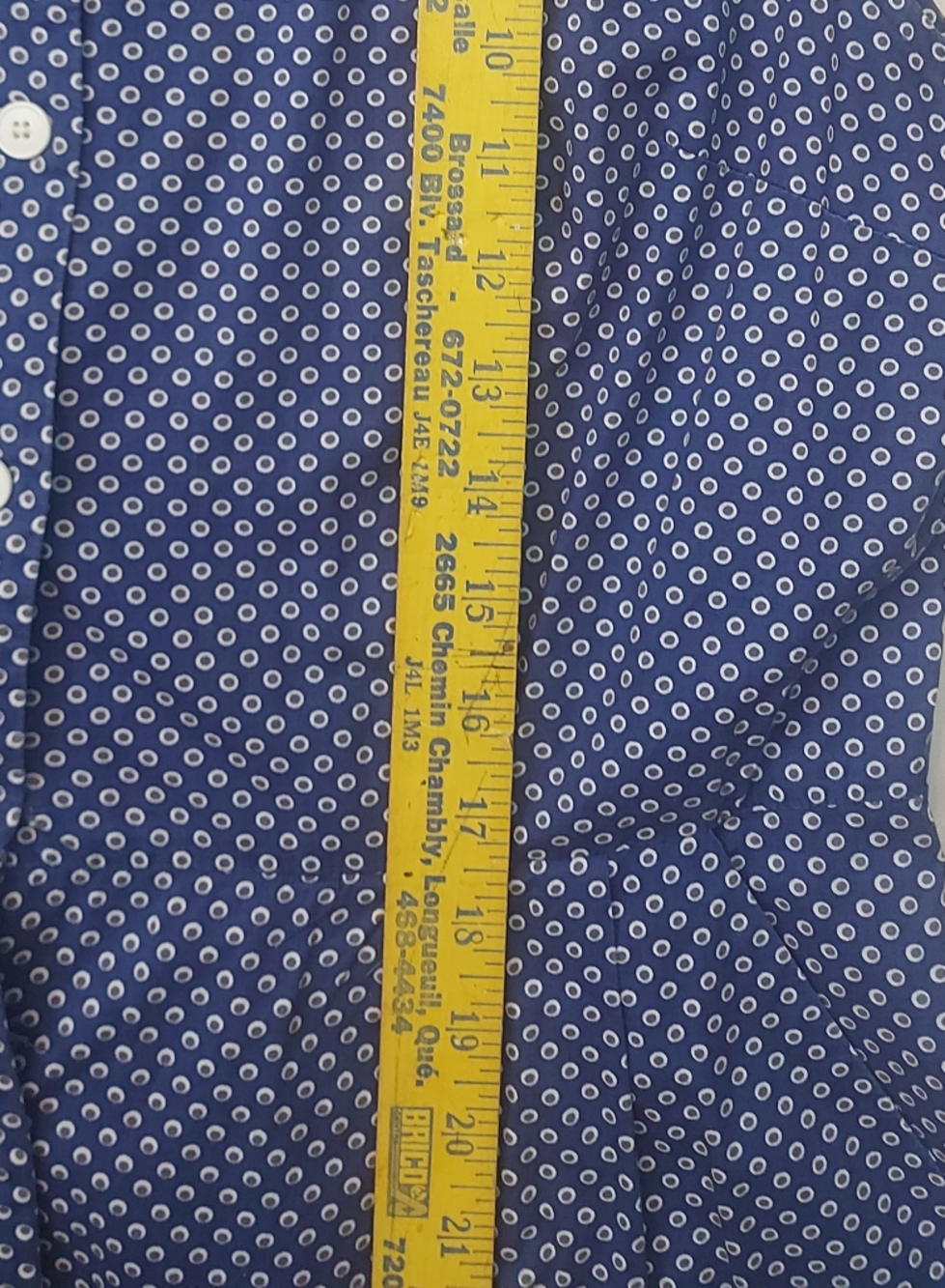 Birds of North America Blue Polka Dot Shirt Dress Button Front Fit&Flare Size 12 - Picture 11 of 14